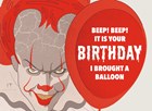 Pennywise Clown horror IT film Balloons Ballonnen